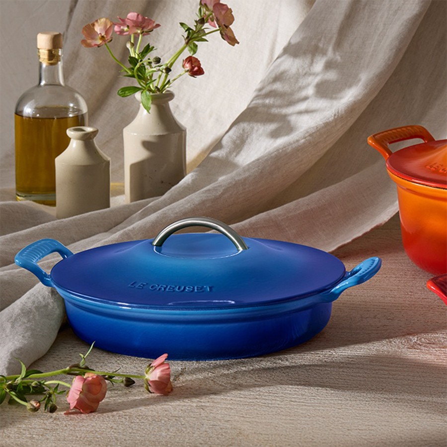 additioanl image for  Le Creuset MH Low Casserole A.Blue 28 cm 