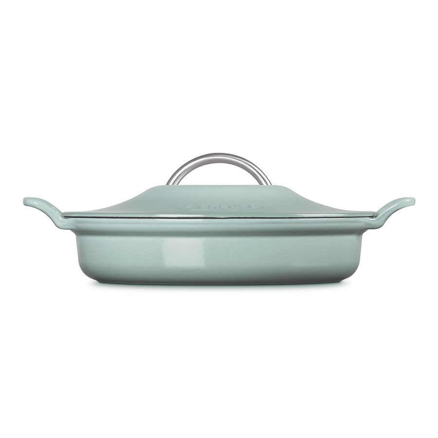 additioanl image for  Le Creuset MH Low Casserole SeaSalt 28cm 