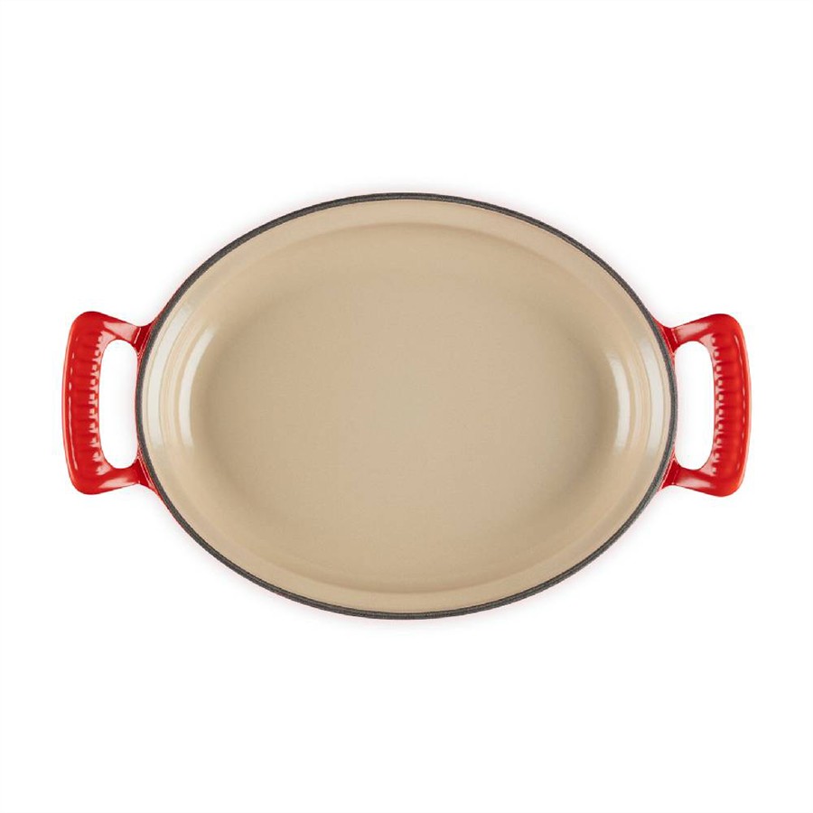 additioanl image for  Le Creuset MH Oval Dish Cerise 28 cm 