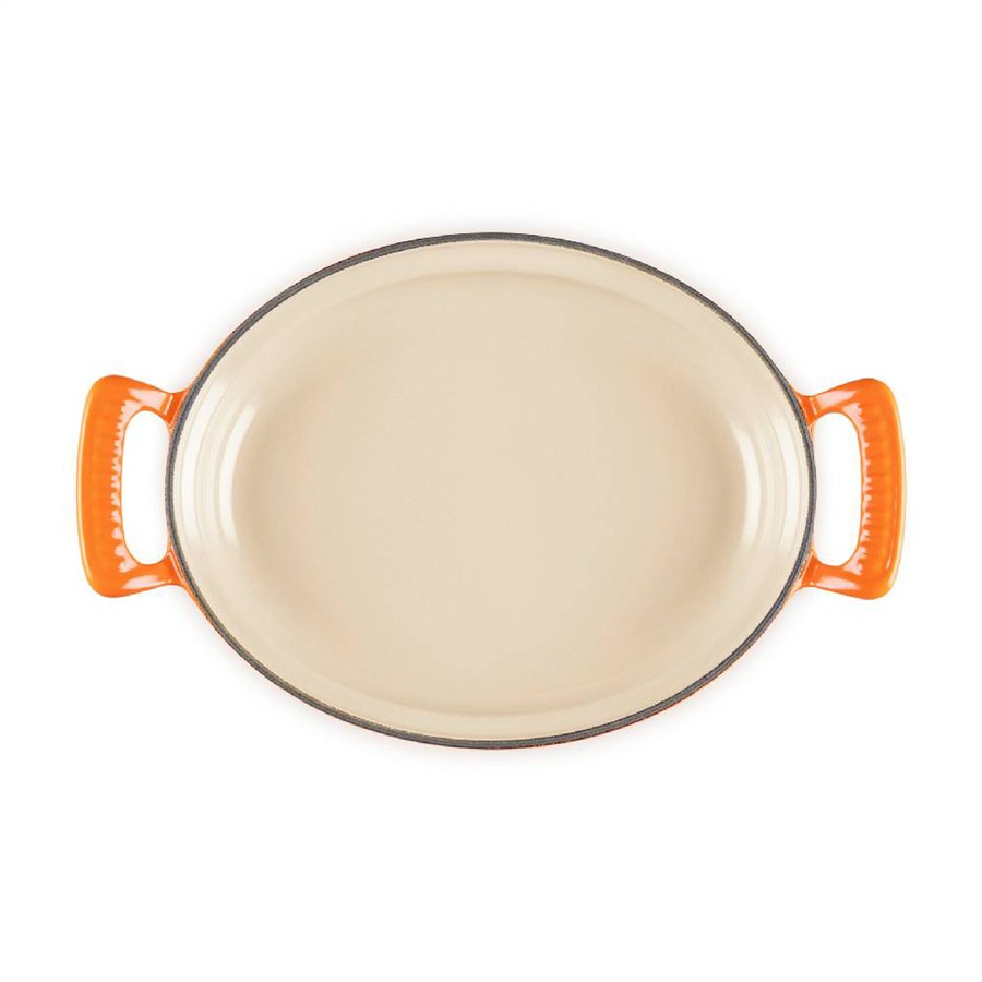 additioanl image for  Le Creuset MH Oval Dish Flame 28 cm 