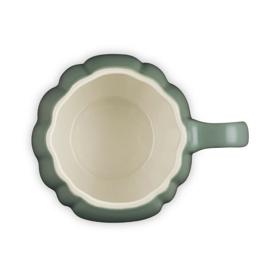 additioanl image for  Le Creuset Pumpkin Mug w/Lid Thyme 400ml 