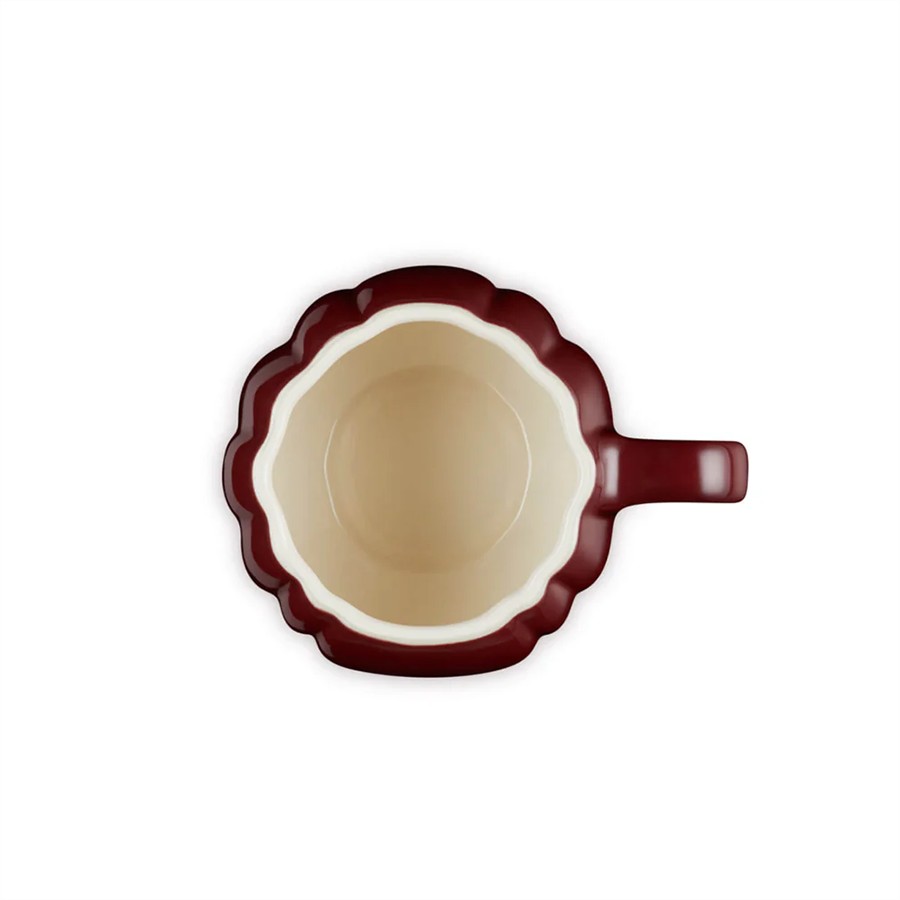 additioanl image for  Le Creuset Pumpkin Mug+Lid Garnet 400ml 
