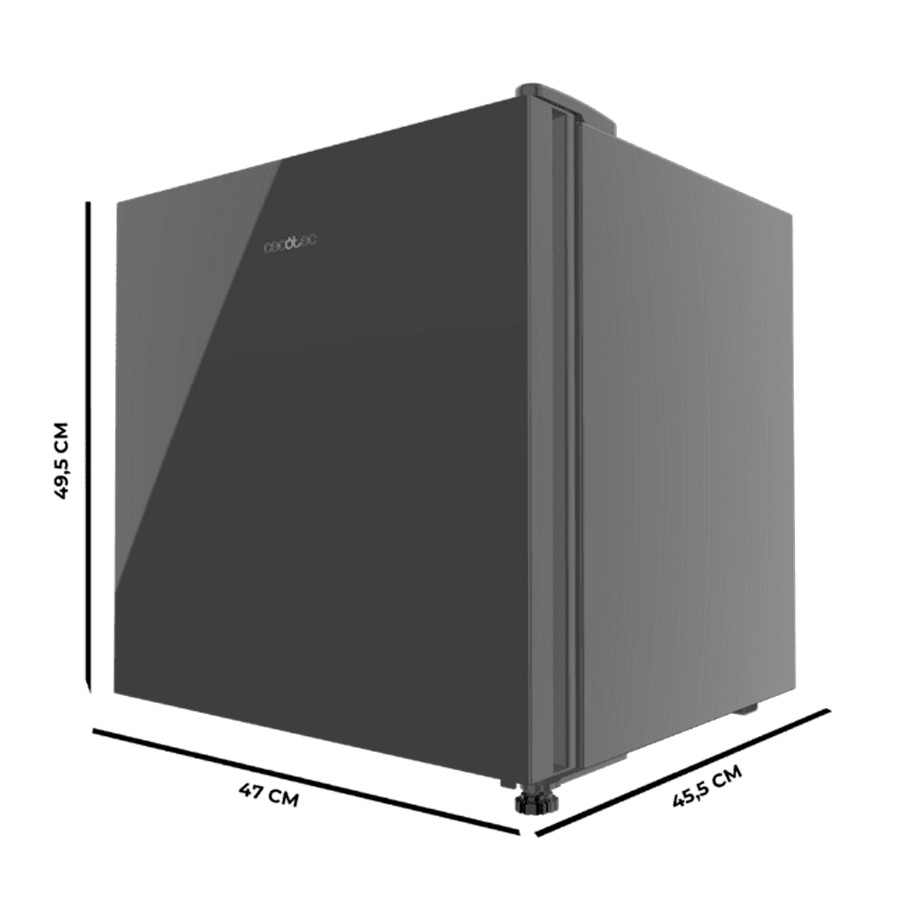 additioanl image for  Cecotec Mini Fridge Crystel Grey 31 L 