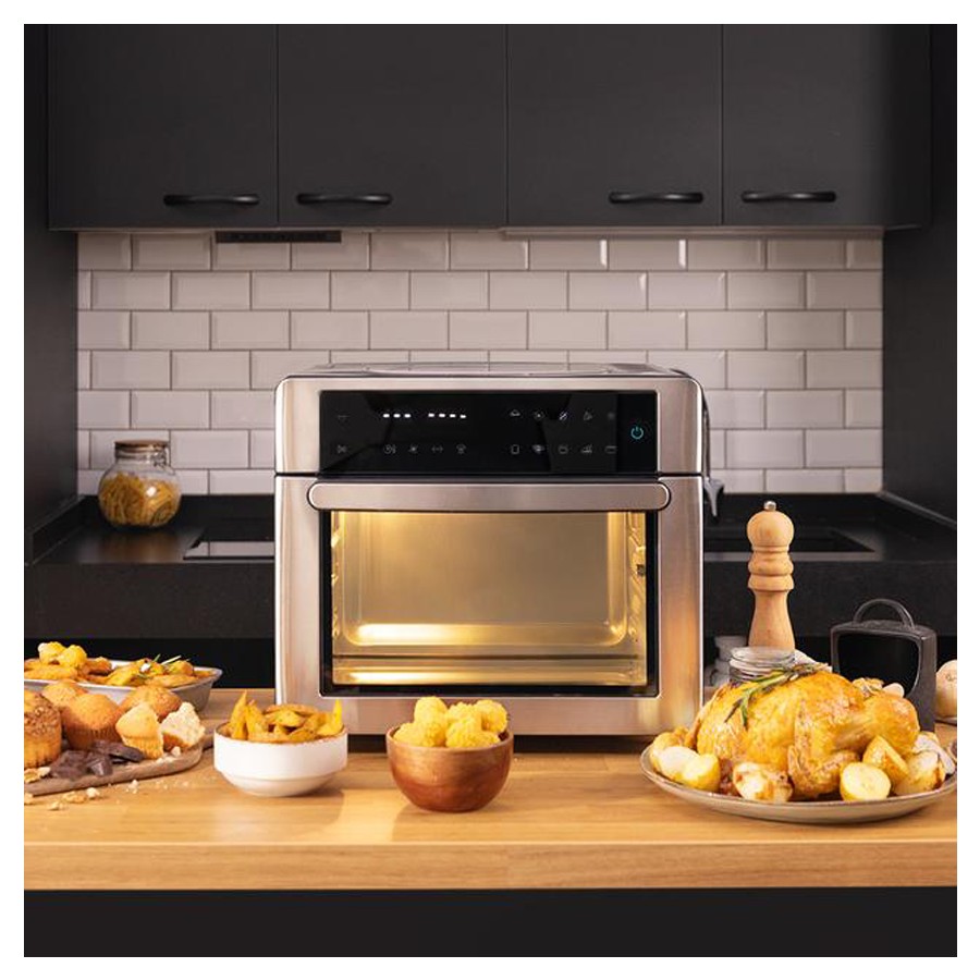 additioanl image for  Cecotec Air Fryer Mini Oven Steel 30 L 