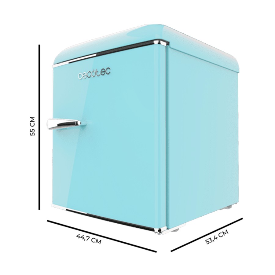 additioanl image for  Cecotec Fridge Retro Tabletop Blue 45 L 