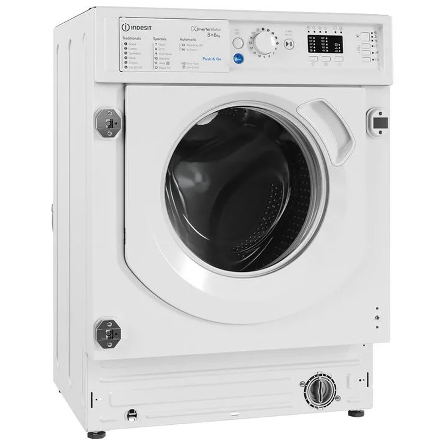 additioanl image for  Indesit Washer Dryer 8/6 Kg Integrat Wht 
