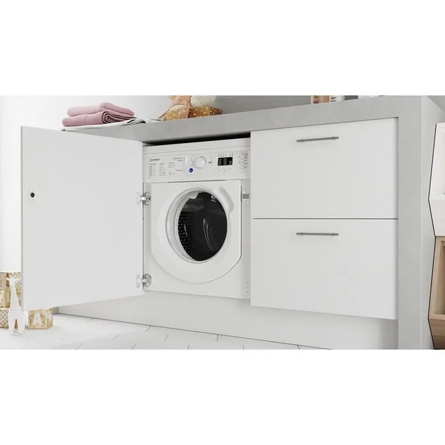 additioanl image for  Indesit Washer Dryer 8/6 Kg Integrat Wht 