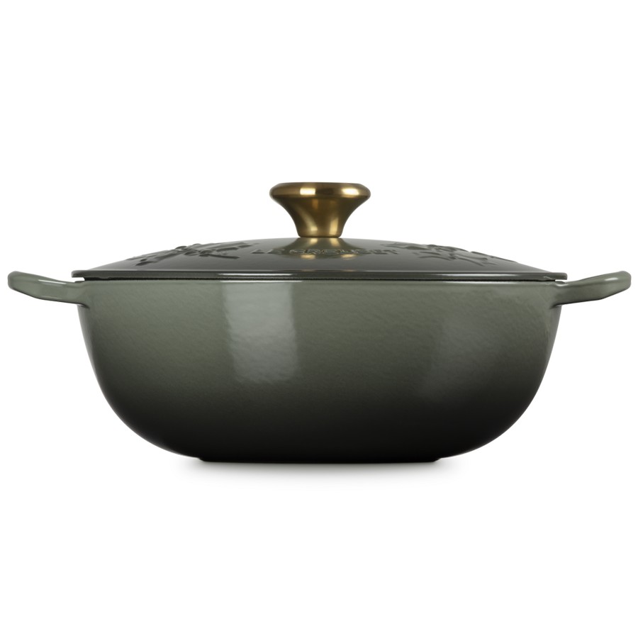 additioanl image for  Le Creuset Holly Soup Pot Thyme 26 cm 