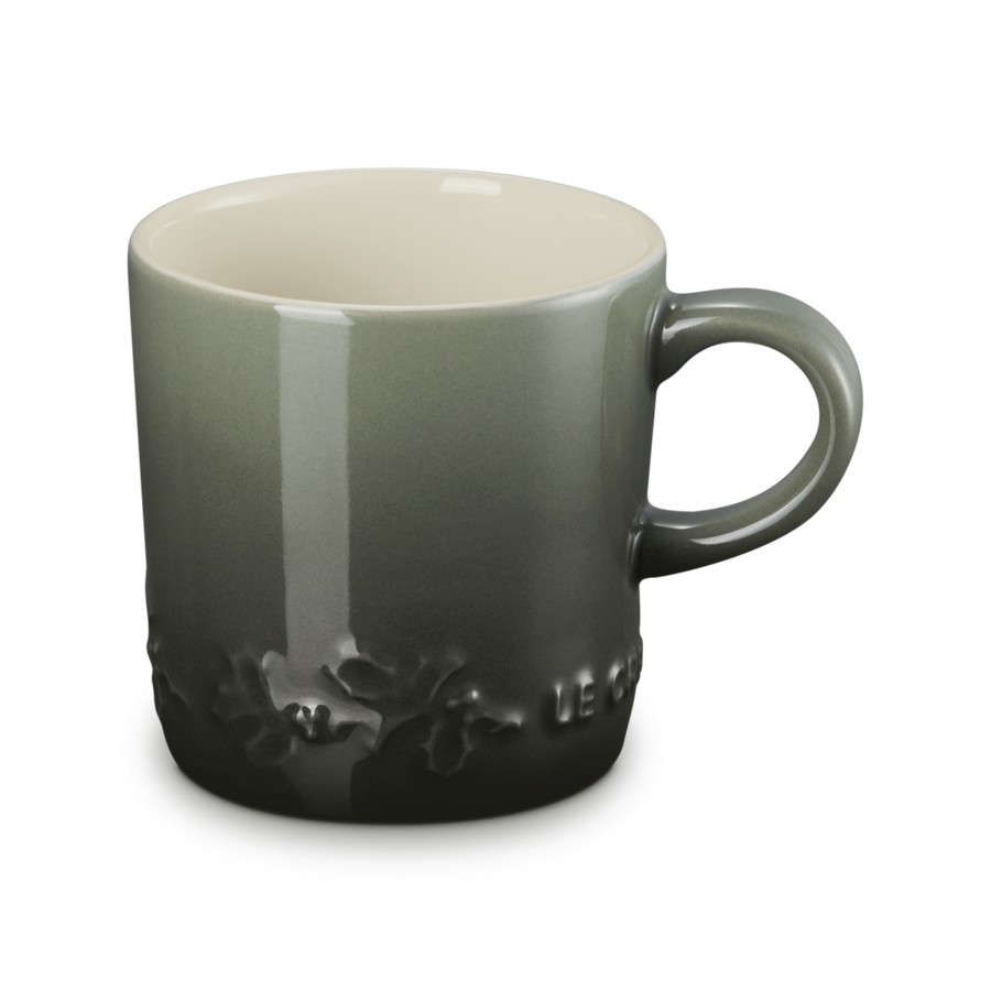 additioanl image for  Le Cresuet Holly Capp. Mug Thyme 200 ml 