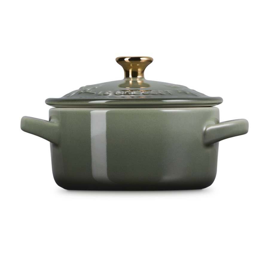 additioanl image for  Le Creuset Holly Petite Casserole Thyme 