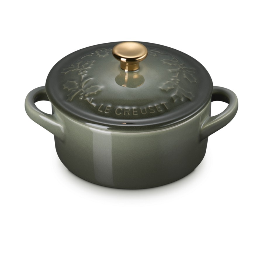 additioanl image for  Le Creuset Holly Petite Casserole Thyme 
