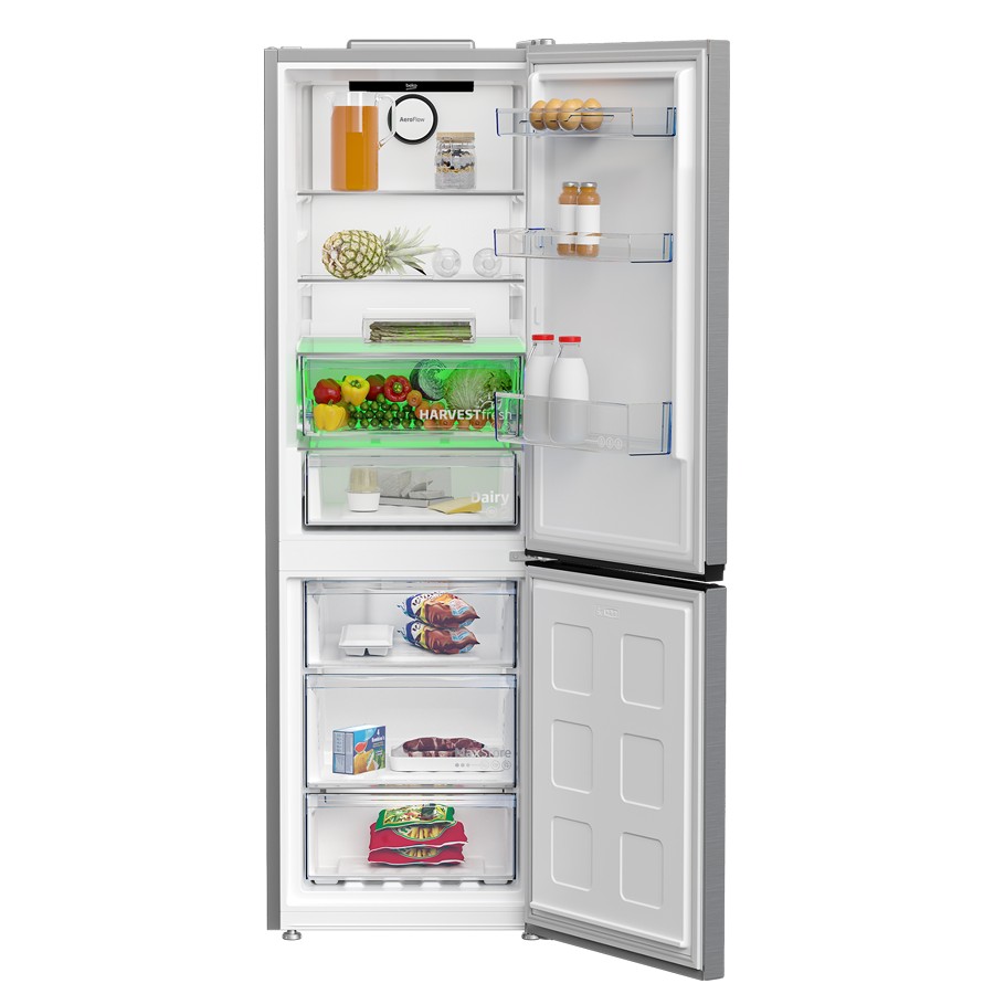 additioanl image for  Beko Combi Fridge Freezer No Frost Inox 