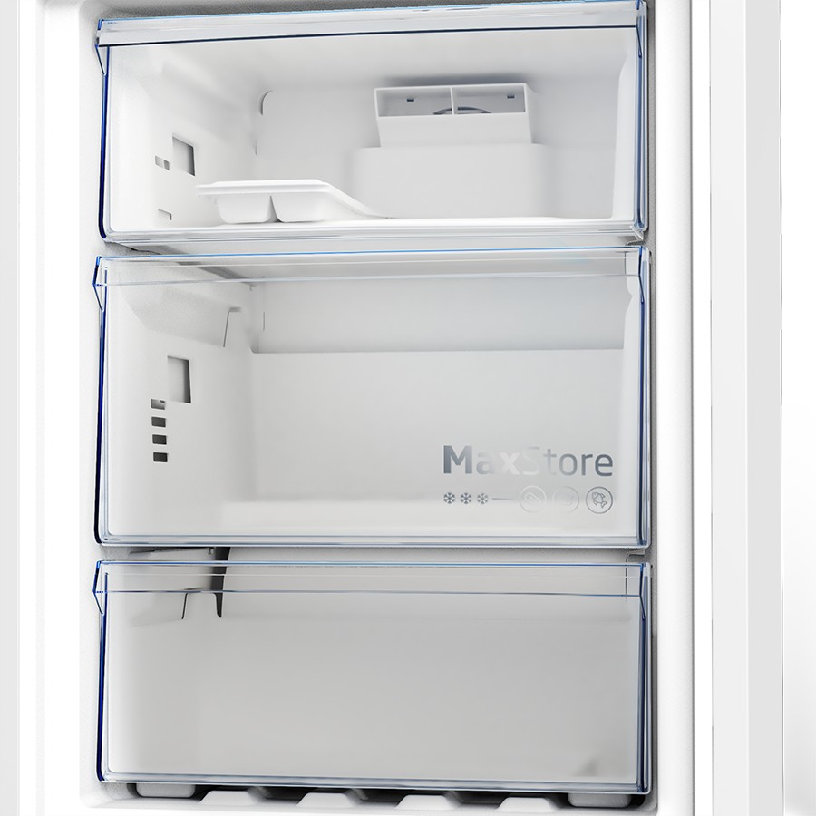 additioanl image for  Beko Combi Fridge Freezer No Frost Inox 