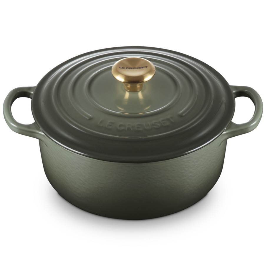 additioanl image for  Le Creuset Round Casserole Thyme 20 cm 