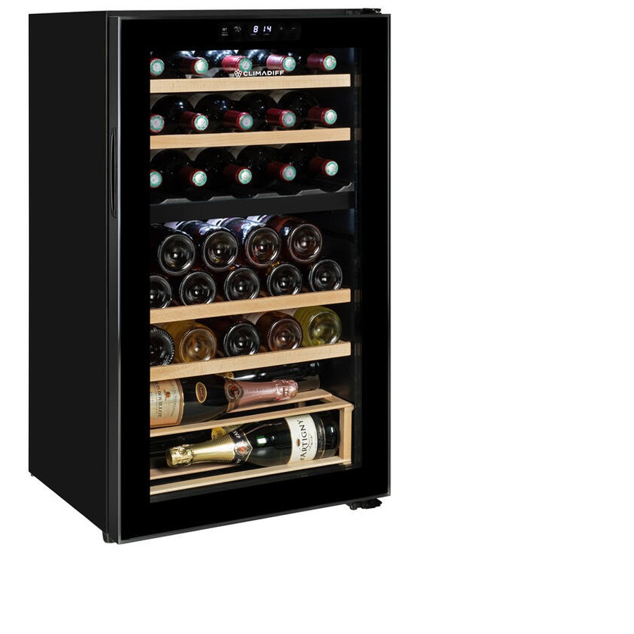 additioanl image for  Climadiff Wine Cooler Black 33 Bottles 