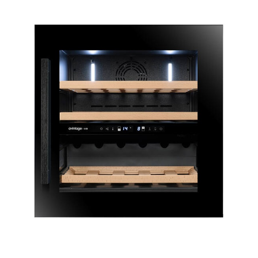 additioanl image for  Avintage Wine Cooler Black 28 Bottles 
