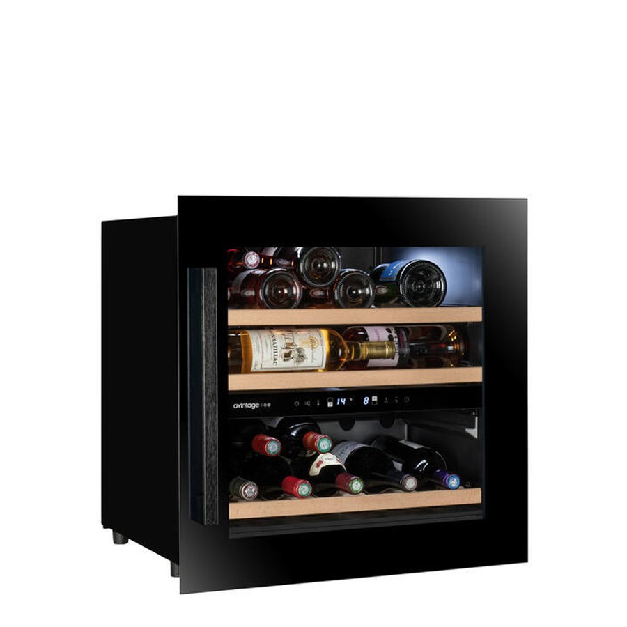 additioanl image for  Avintage Wine Cooler Black 28 Bottles 