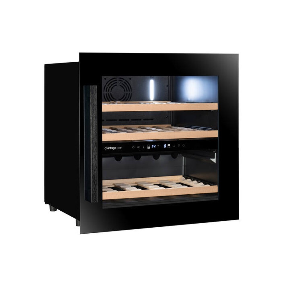 additioanl image for  Avintage Wine Cooler Black 28 Bottles 