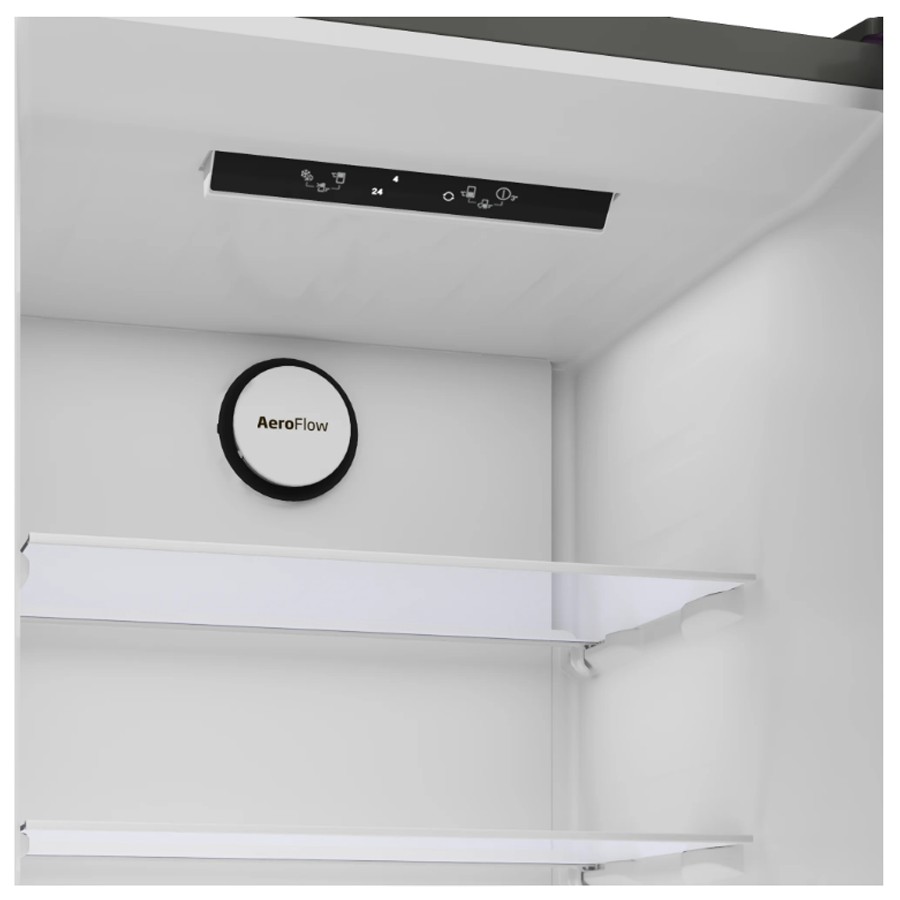 additioanl image for  Beko Slim French Fridge Dark Inox 350 L 