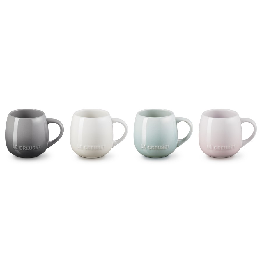 additioanl image for  Le Creuset Set of 4 Sphere Mugs 320 ml 