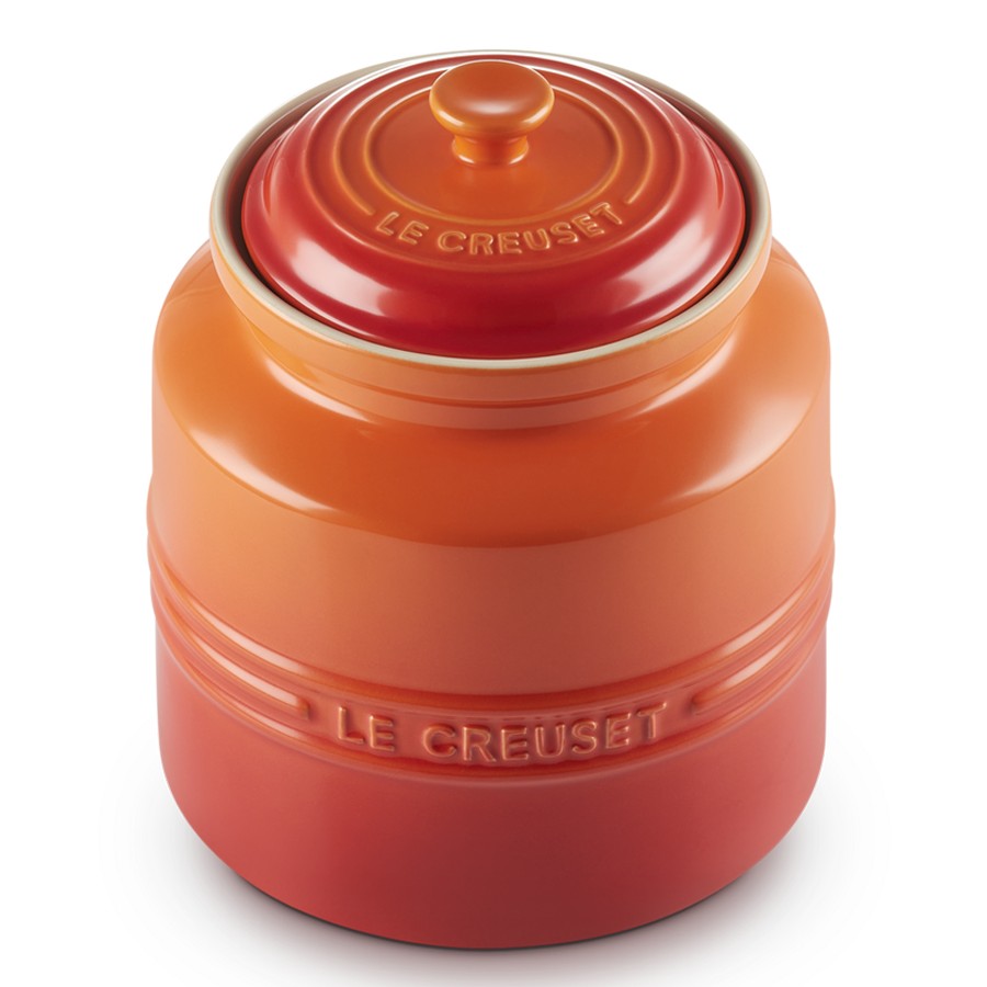additioanl image for  Le Creuset Cookie Jar Flame 2.4 Litres 