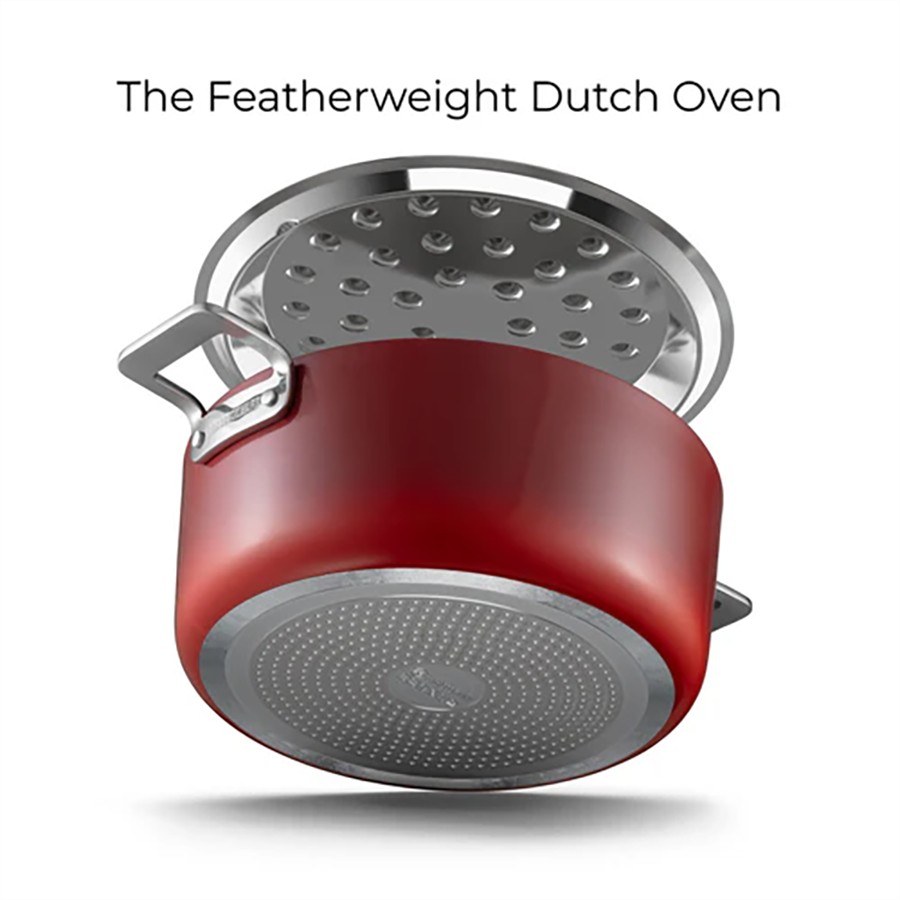 additioanl image for  Bare Dutch Oven Red 6.7 Litres 28 cm 