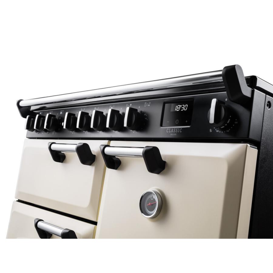 additioanl image for  RangeM Dual Fuel Slate/Chrome 100 cm 