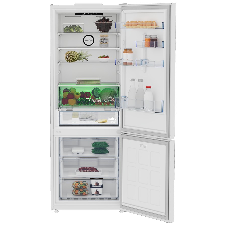 additioanl image for  Beko Fridge/F Combi No Frost White 490 L 