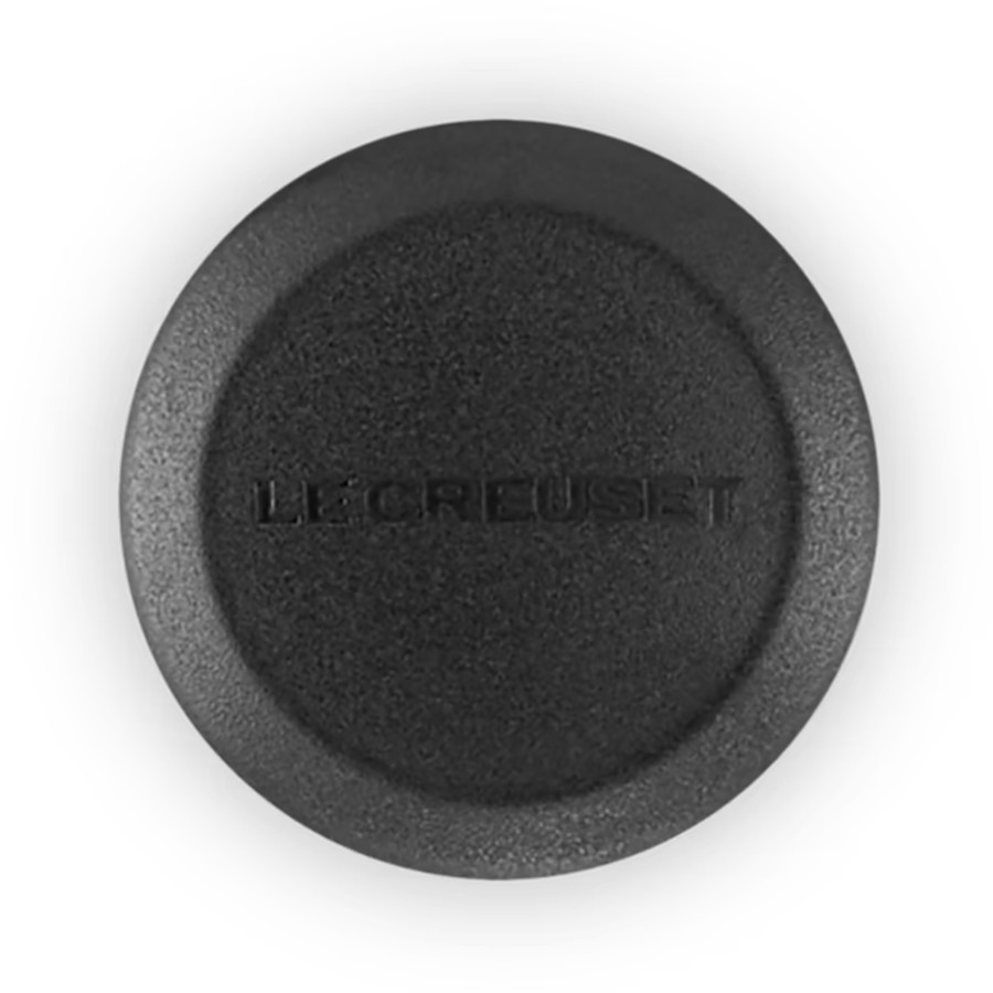 additioanl image for  Le Creuset Sign. Blk Phenolic Knob 47 mm 