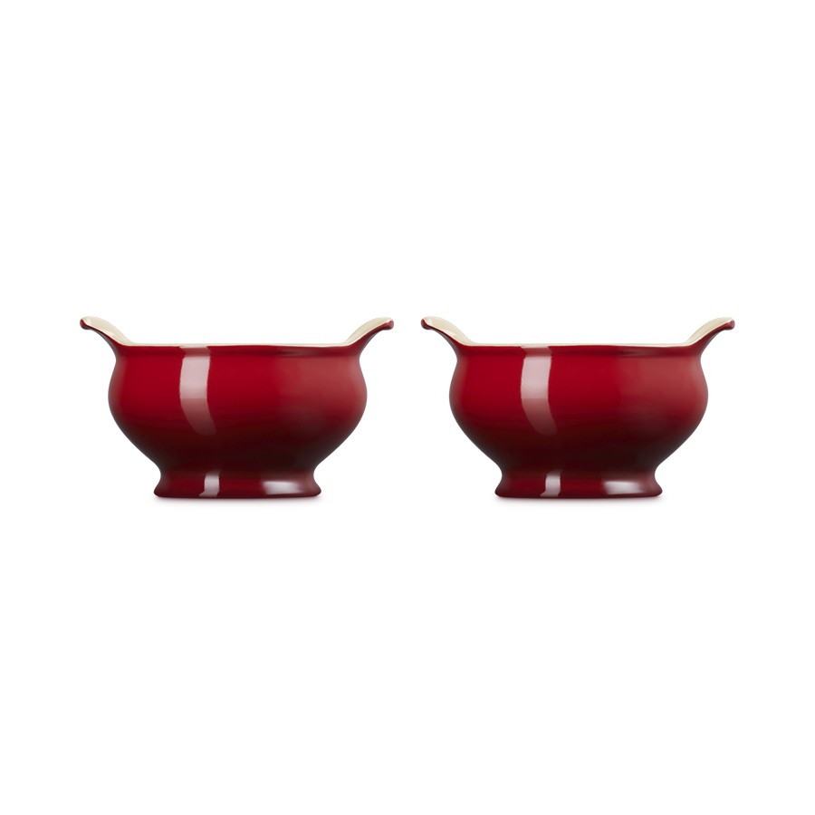 additioanl image for  Le Creuset Soup Bowl x 2 Cerise 600 ml 