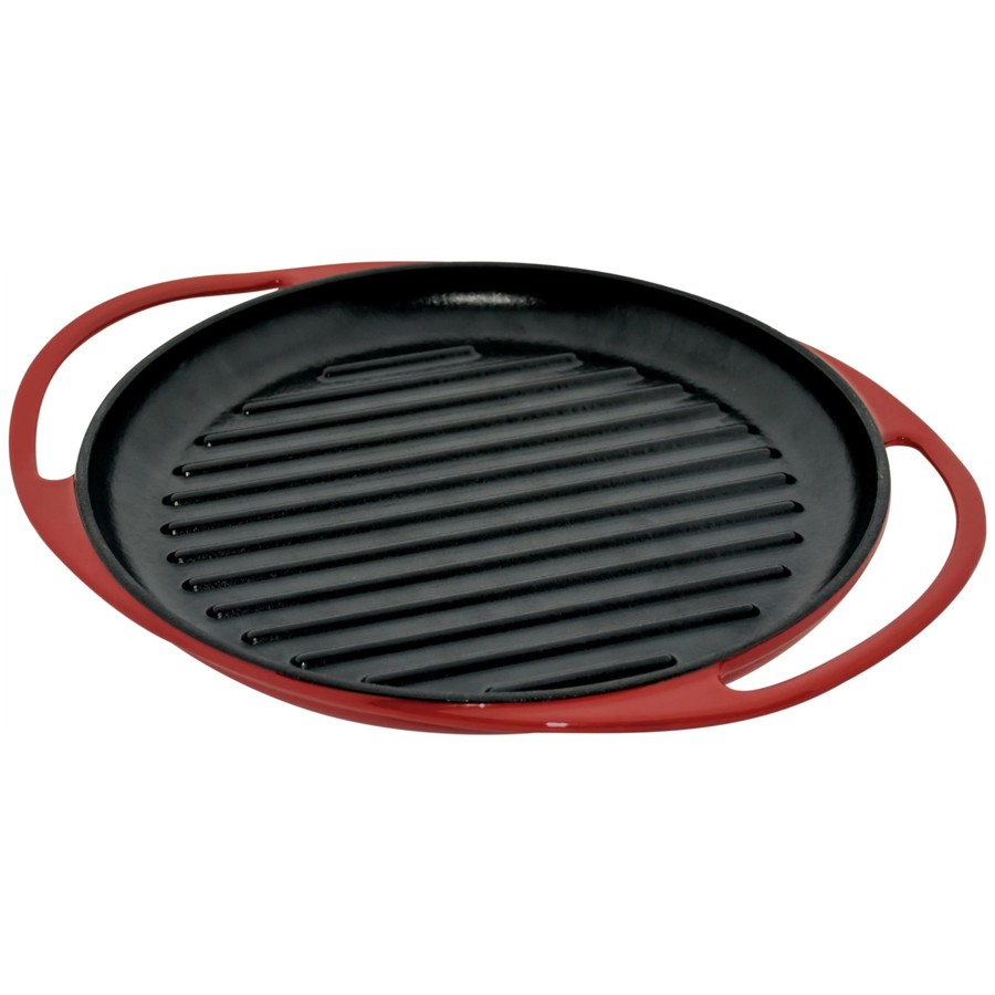 additioanl image for  Jata Grill Cast Iron Fogo Red 25 cm 