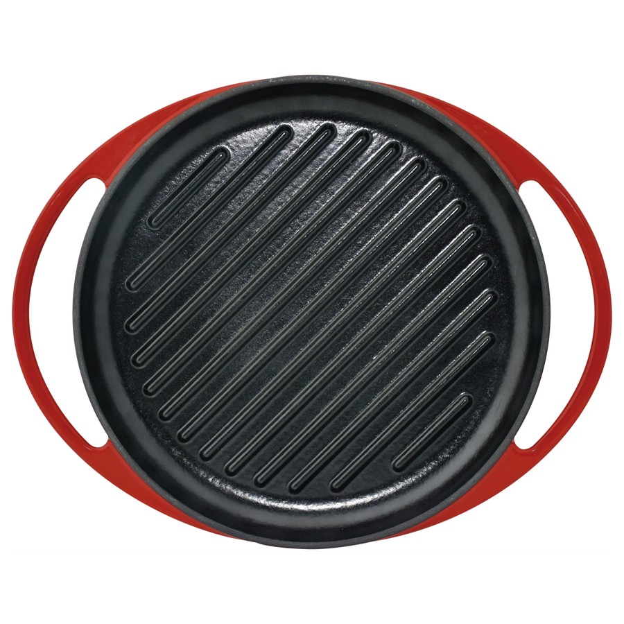 additioanl image for  Jata Grill Cast Iron Fogo Red 25 cm 