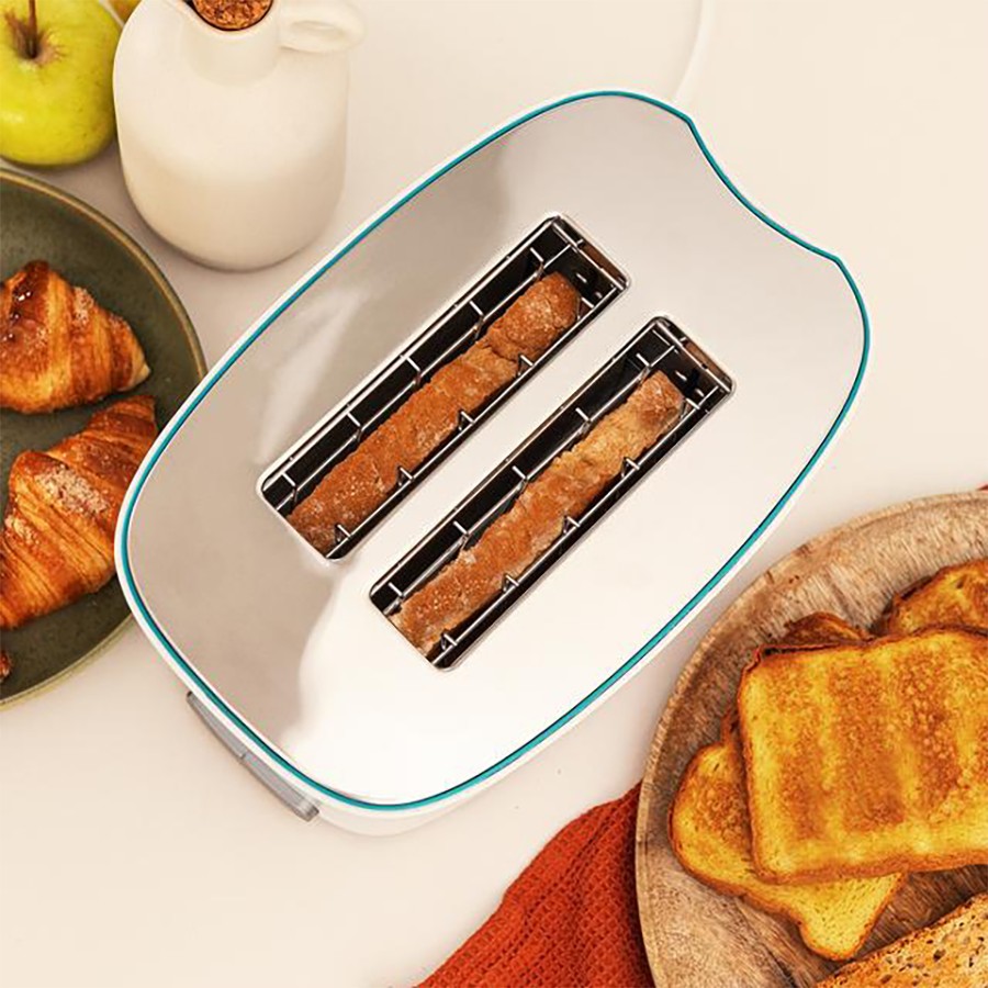 additioanl image for  Cecotec Toaster Double Width White 650 W 