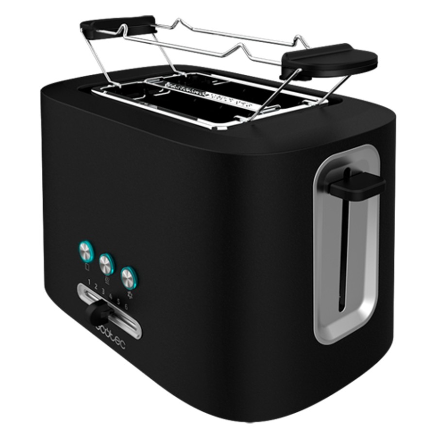 additioanl image for  Cecotec Toaster 2 Slice Black 980 W 