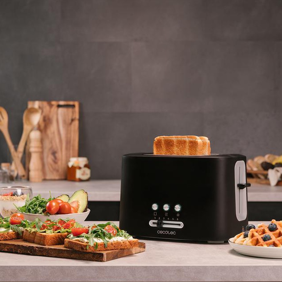 additioanl image for  Cecotec Toaster 2 Slice Black 980 W 