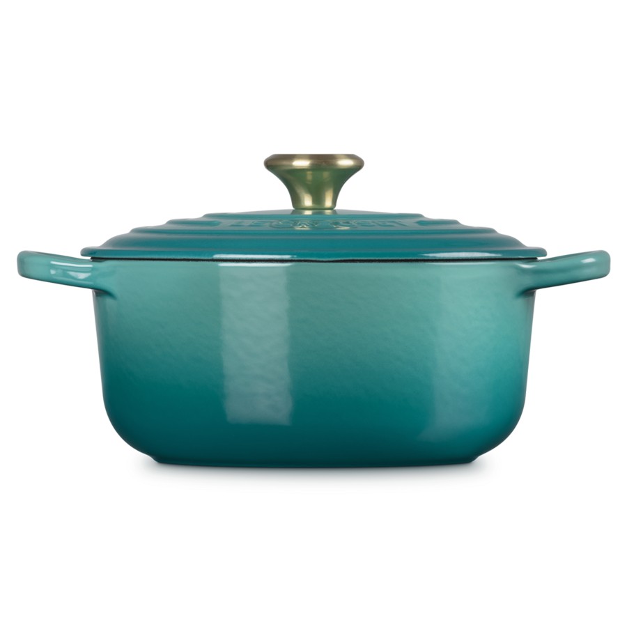 additioanl image for  Le Creuset Round Cass Bleu Riviera 28 cm 