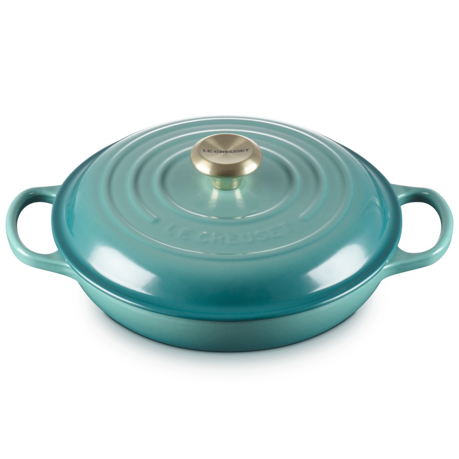 additioanl image for  Le Creuset Low Casserole B/Riviera 26 cm 