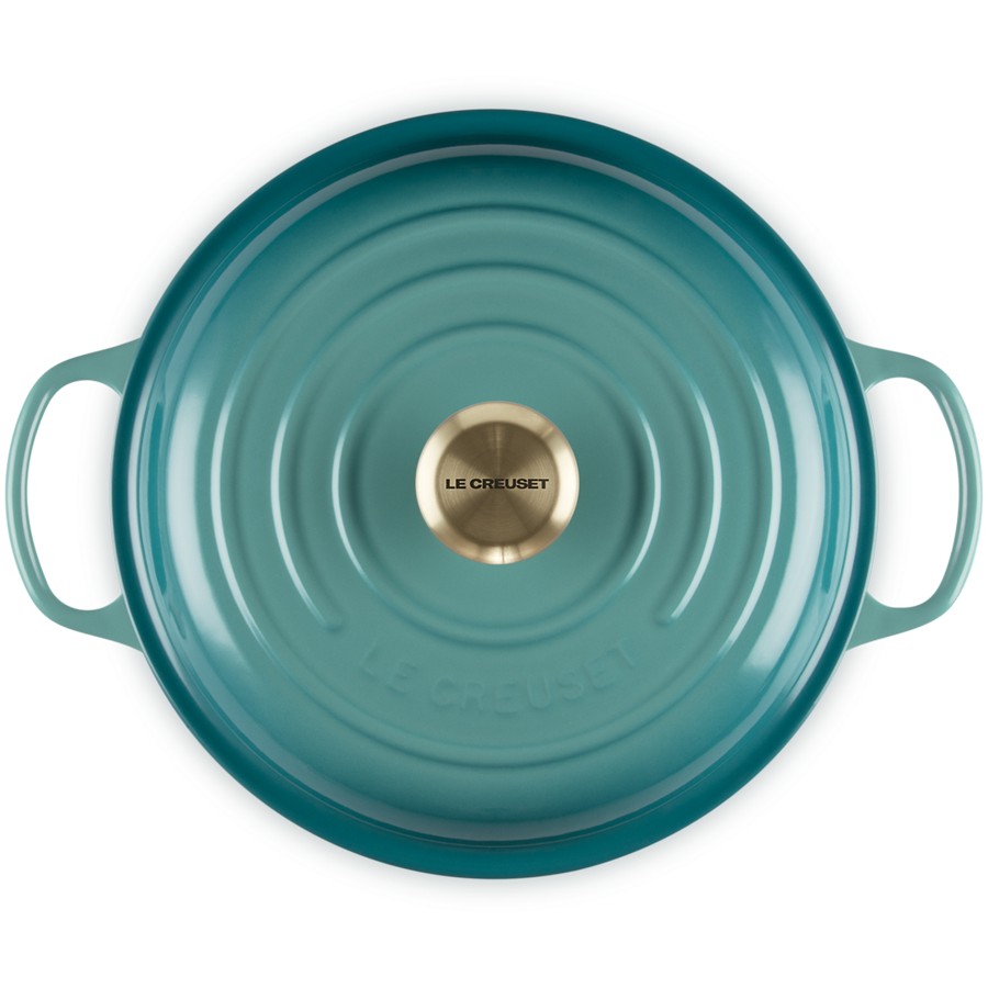 additioanl image for  Le Creuset Low Casserole B/Riviera 26 cm 