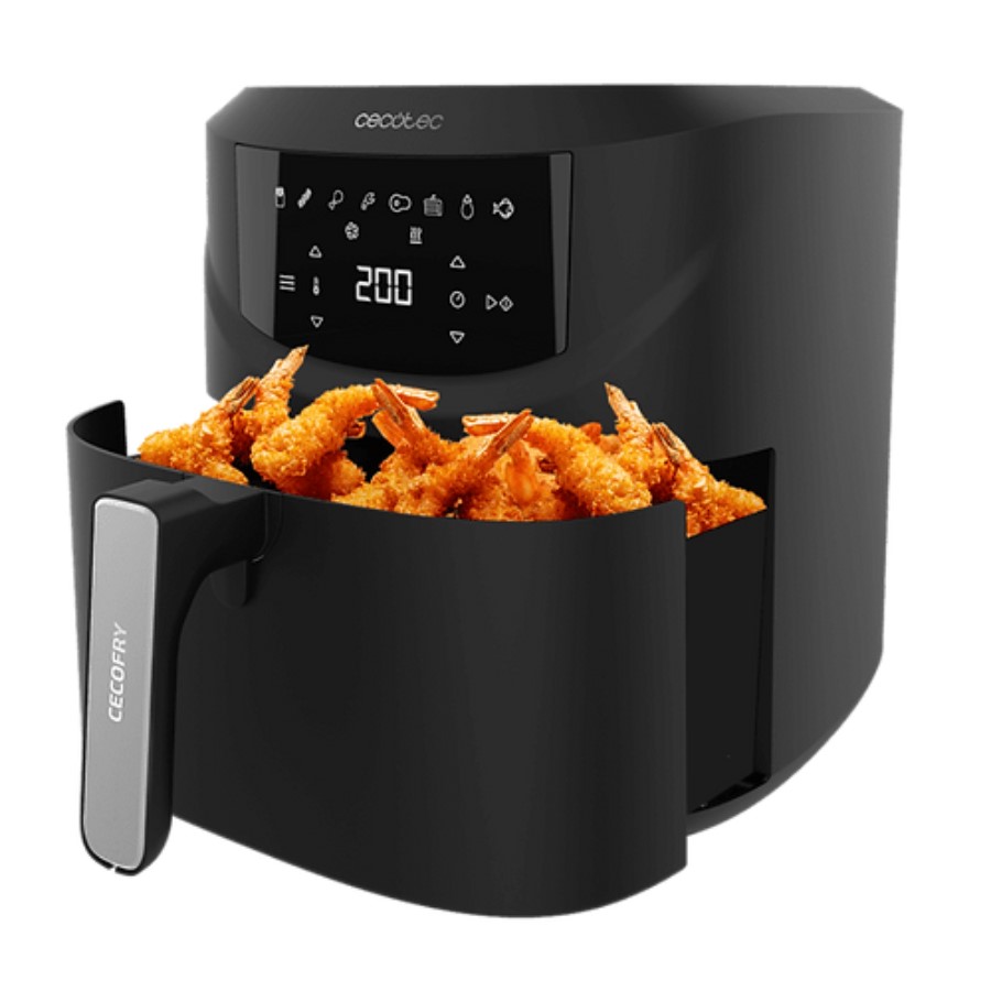 additioanl image for  Cecotec Air Fryer Cecofry Black 6 Litres 
