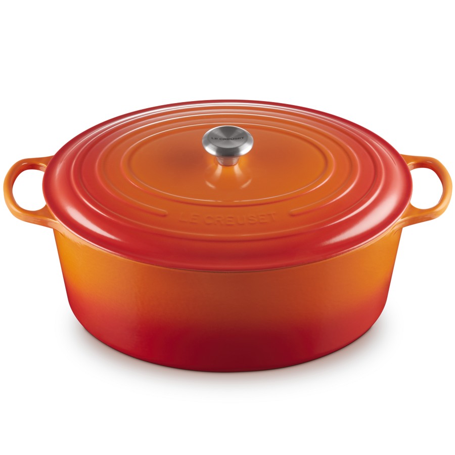 additioanl image for  Le Creuset Oval Casserole Flame 40 cm 