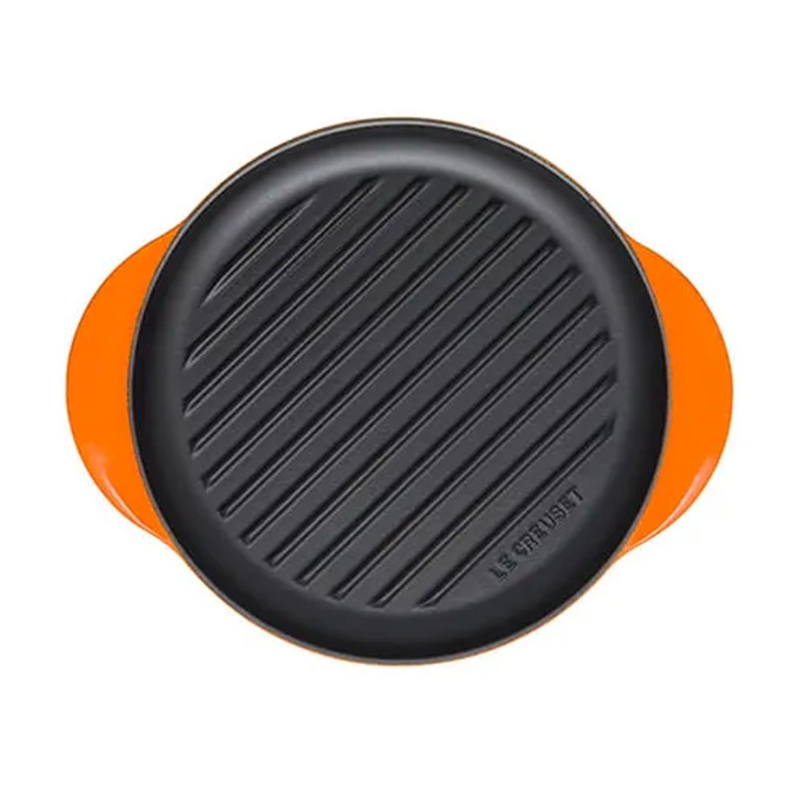 additioanl image for  Le Creuset Round Grill Flame 25 cm 