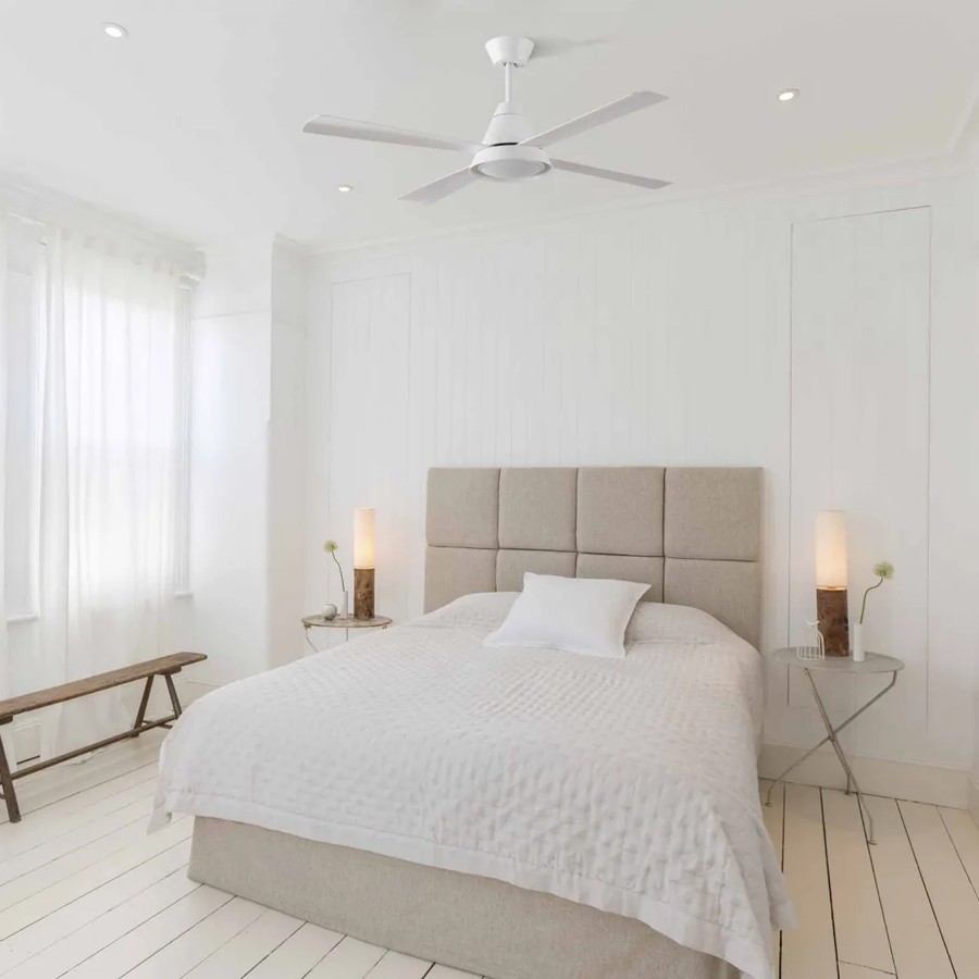 additioanl image for  Jata Ceiling Fan with Light White 132 cm 