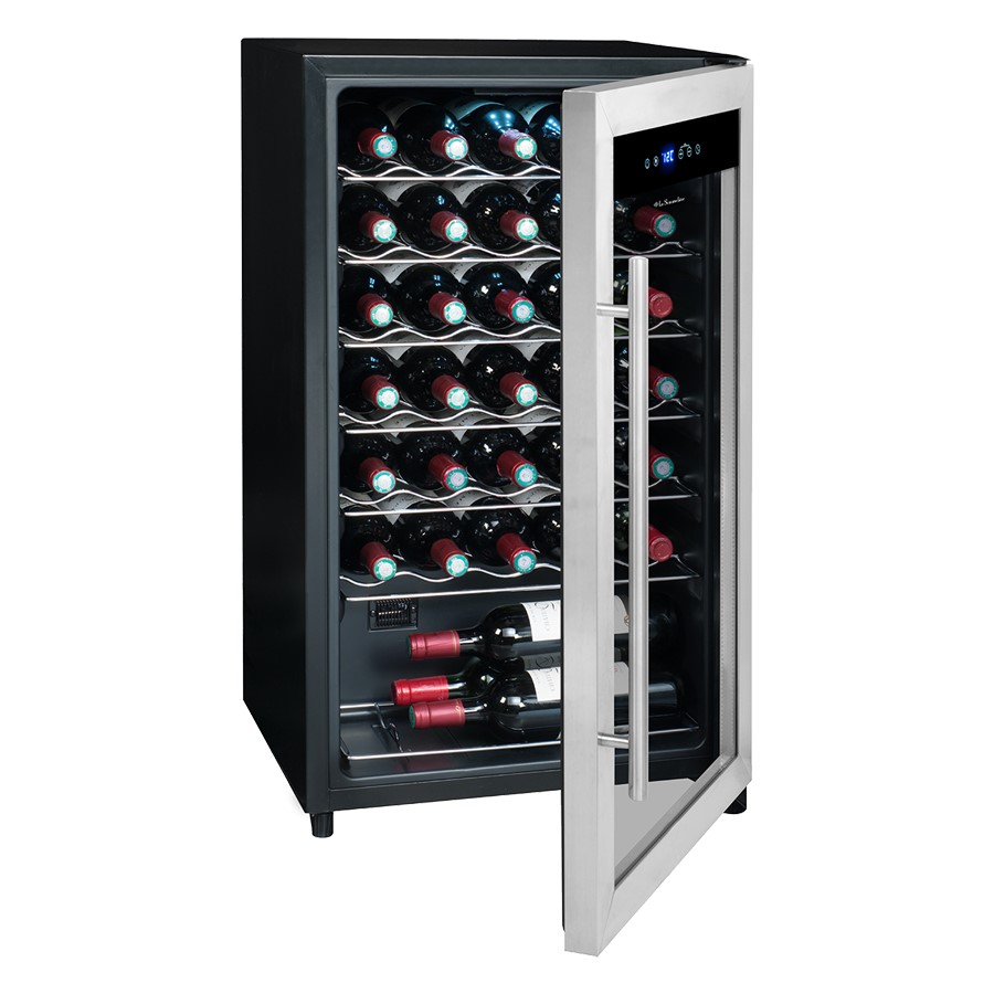additioanl image for  Sommeliere Wine Cooler S/Steel 34 Bottle 