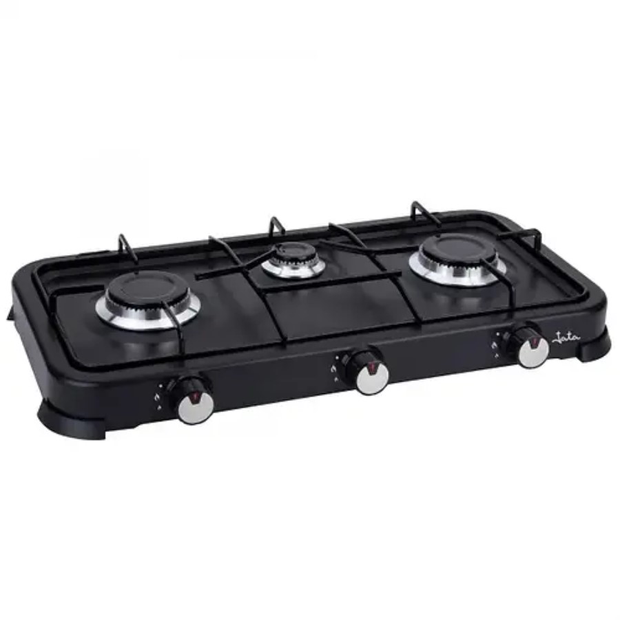 additioanl image for  Jata Gas Cooker 3 Burners Portable Black 