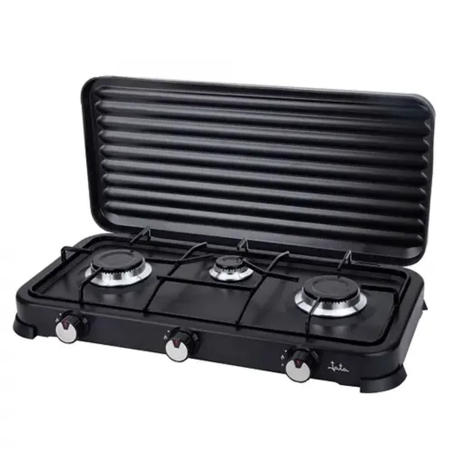 additioanl image for  Jata Gas Cooker 3 Burners Portable Black 