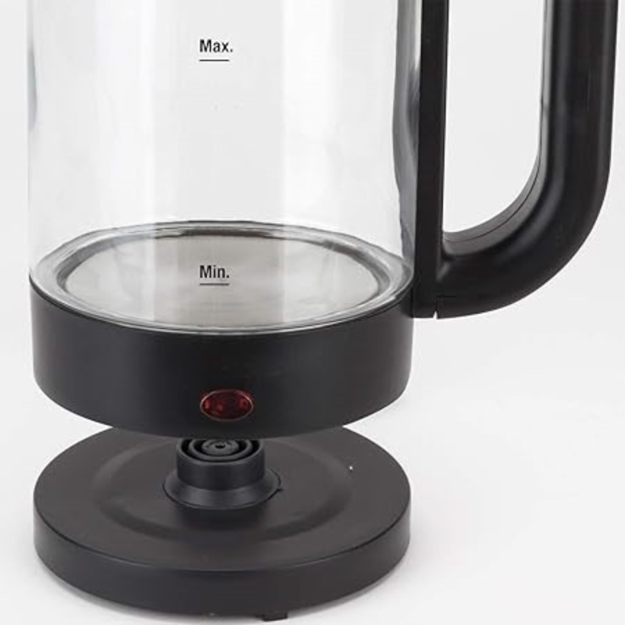additioanl image for  Jata Kettle Clear Glass Black 1.2 Litres 