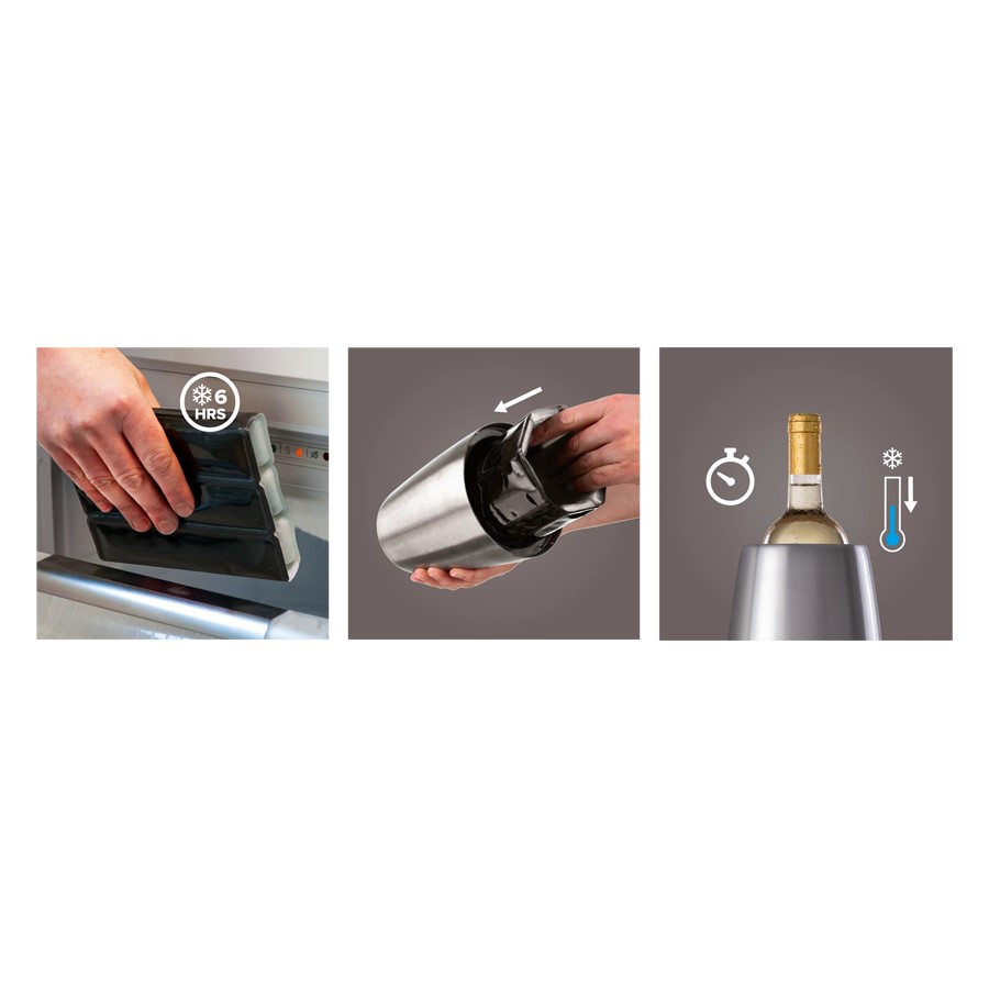 additioanl image for  Vacuvin Wine Cooler Elegant S/Steel 