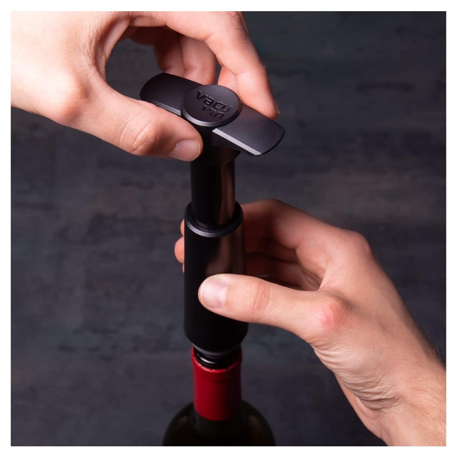 additioanl image for  Vacuvin Wine Saver Set Black 