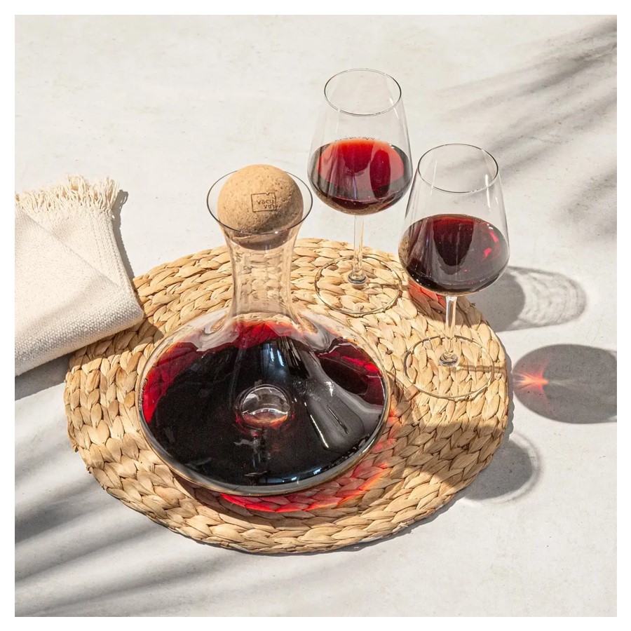 additioanl image for  Vacuvin Wine Decanter (Crystal Glass) 