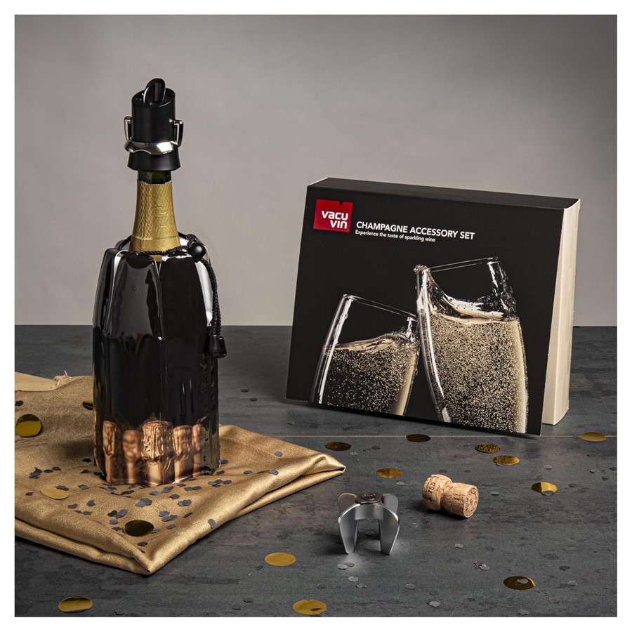 additioanl image for  Vacuvin Champagne Accessory Set (3 pcs) 